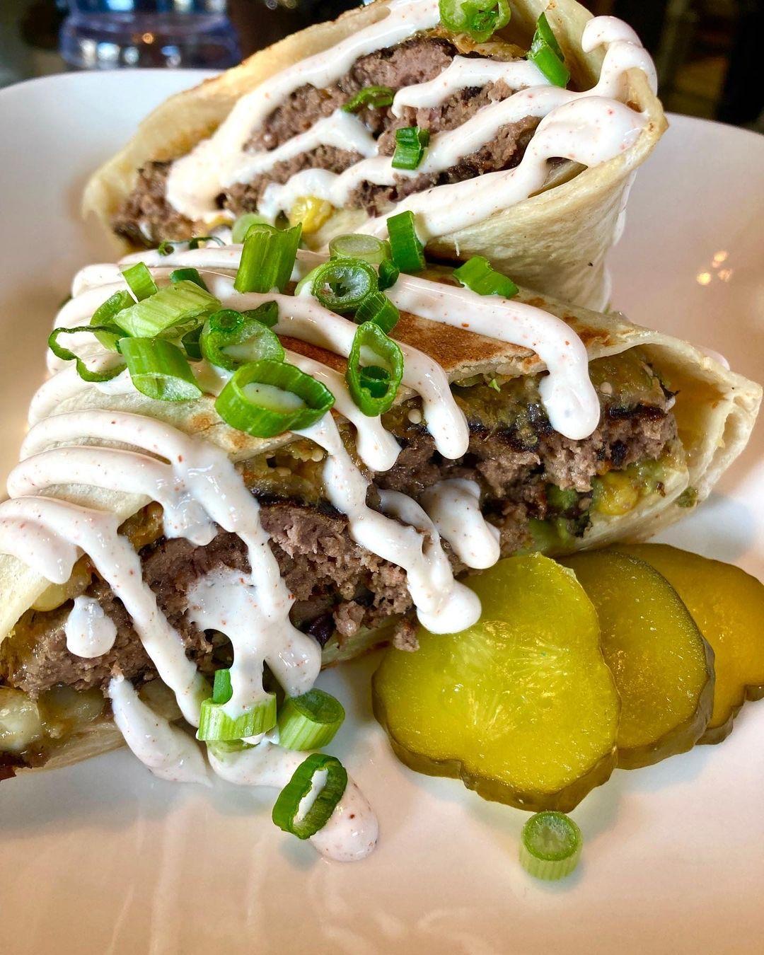 Beef wrap