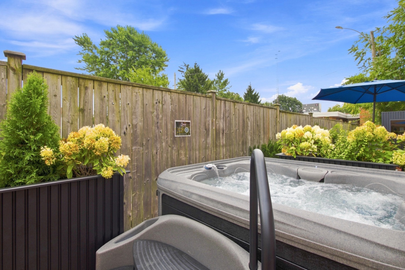 The hot tub