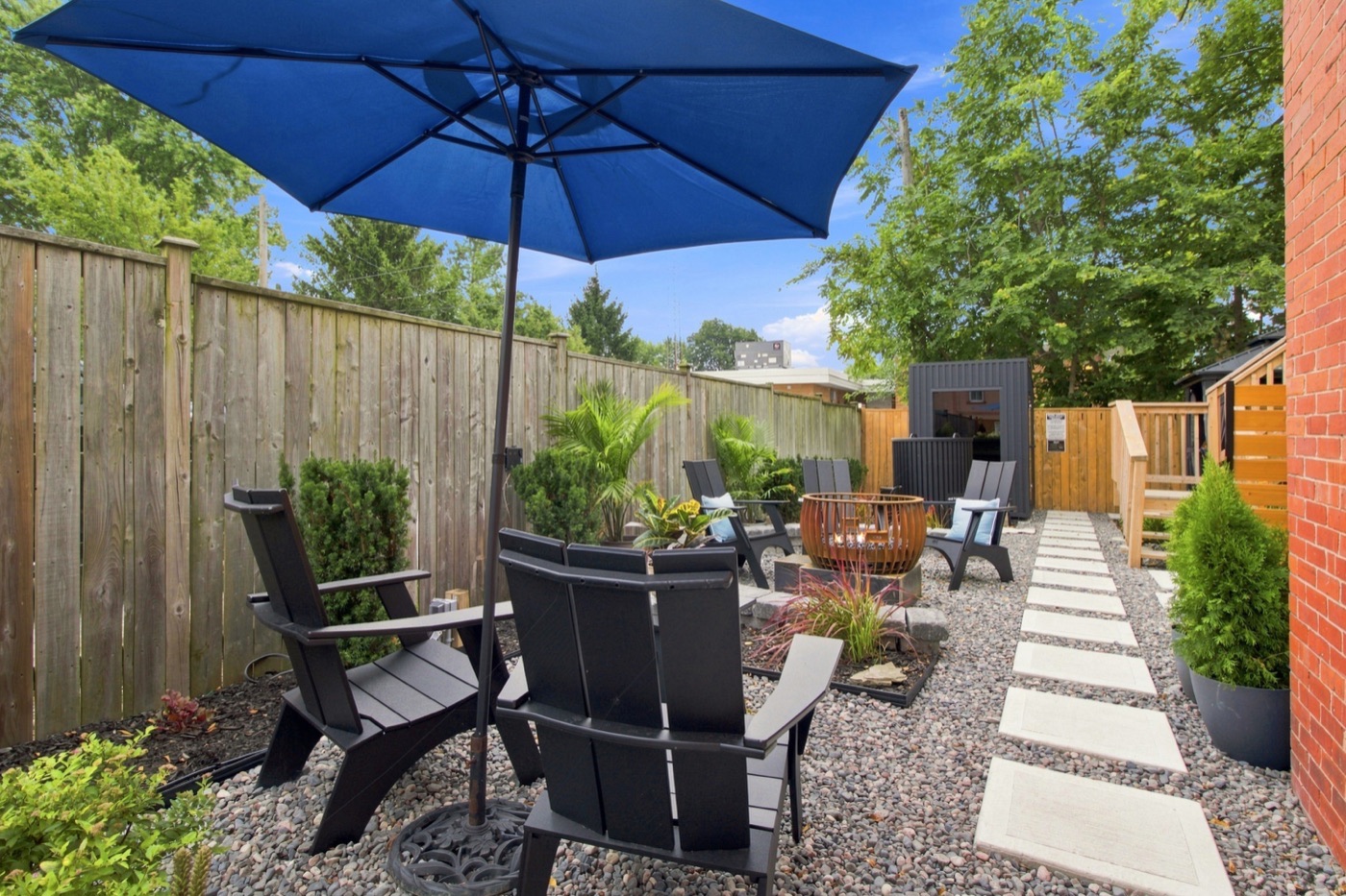 The spa patio