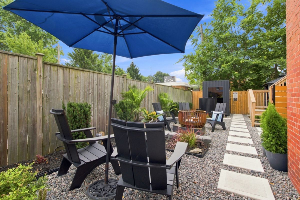 The spa patio