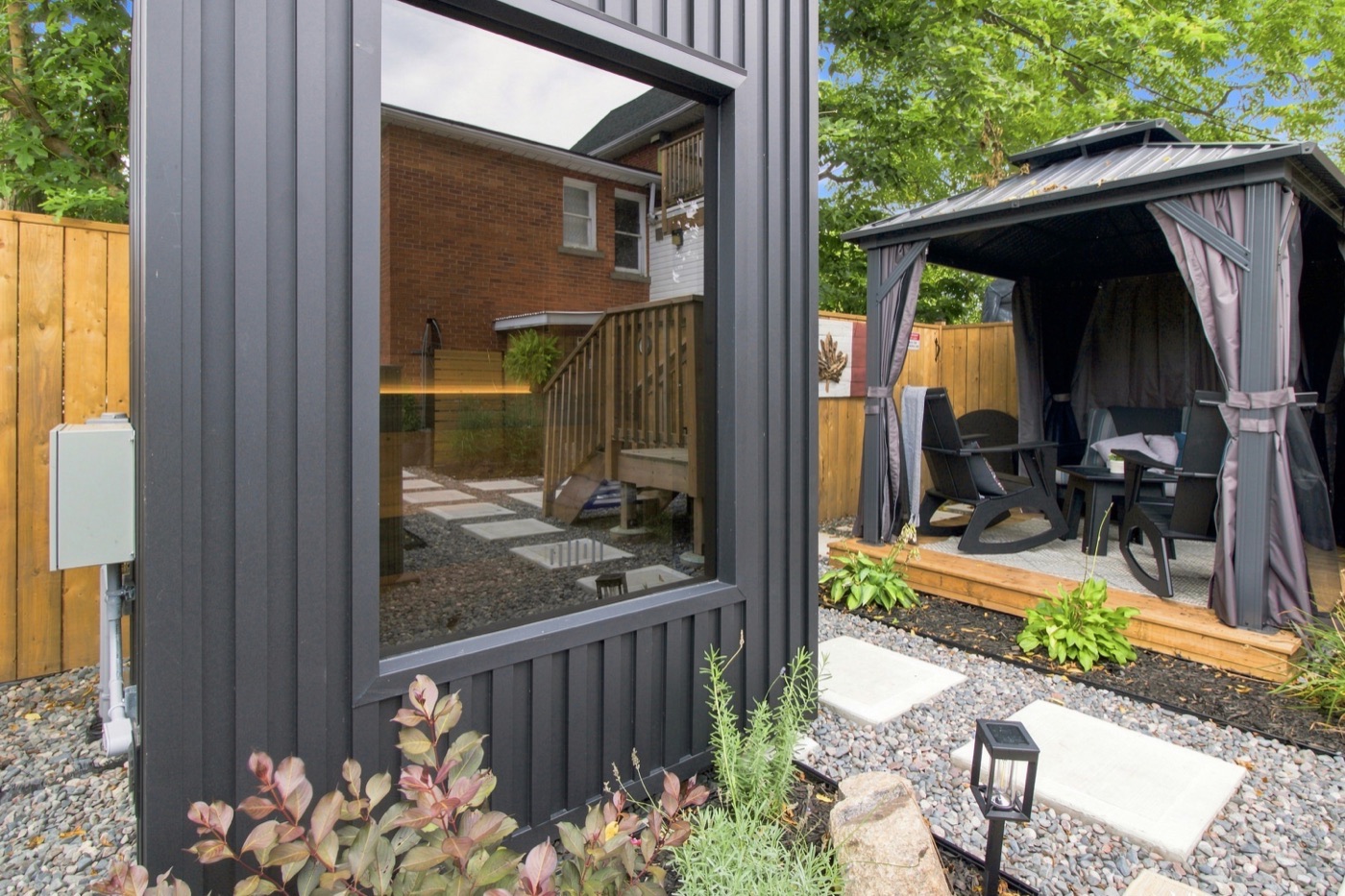The Finnish sauna cabin